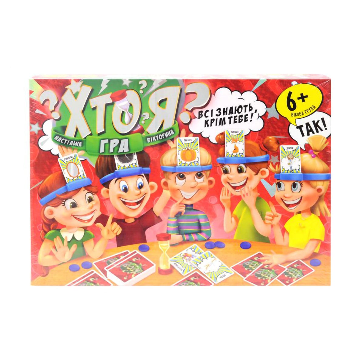 

Настільна гра Danko Toys Хто я, від 6 років (HIM-01-02)