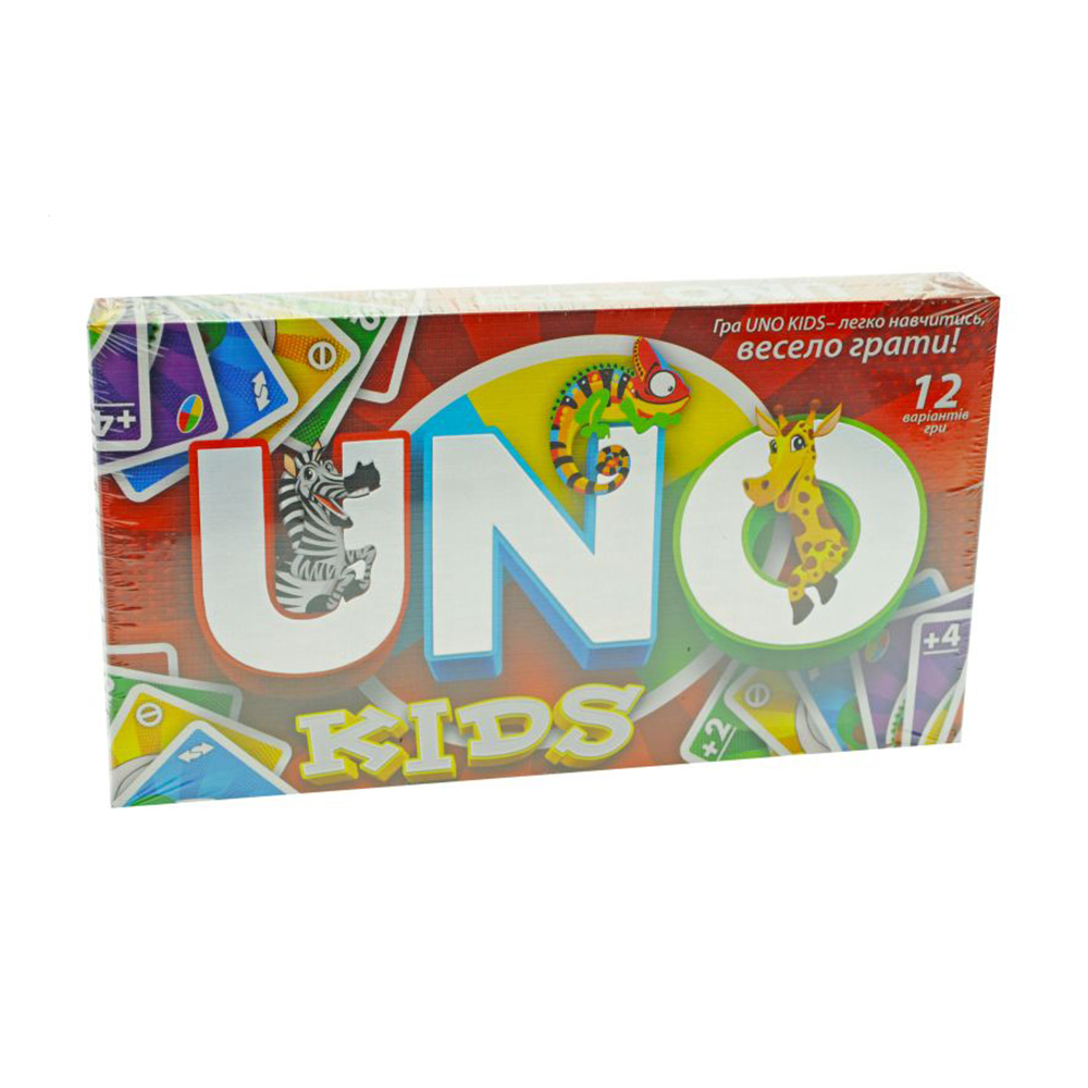 

Настільна карткова гра Danko Toys Uno Kids, від 3 років (SPG11)