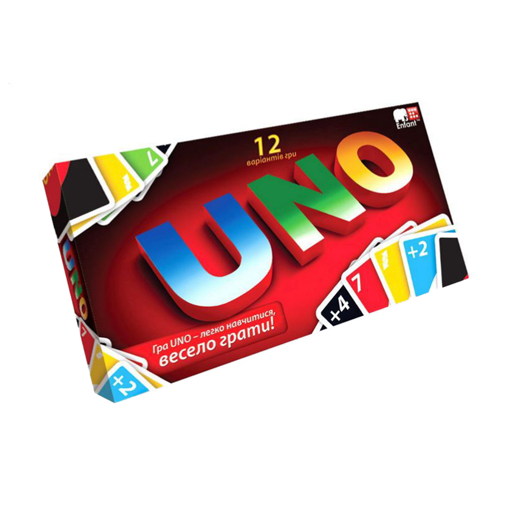 

Настільна карткова гра Danko Toys Uno, від 3 років (SPG10)