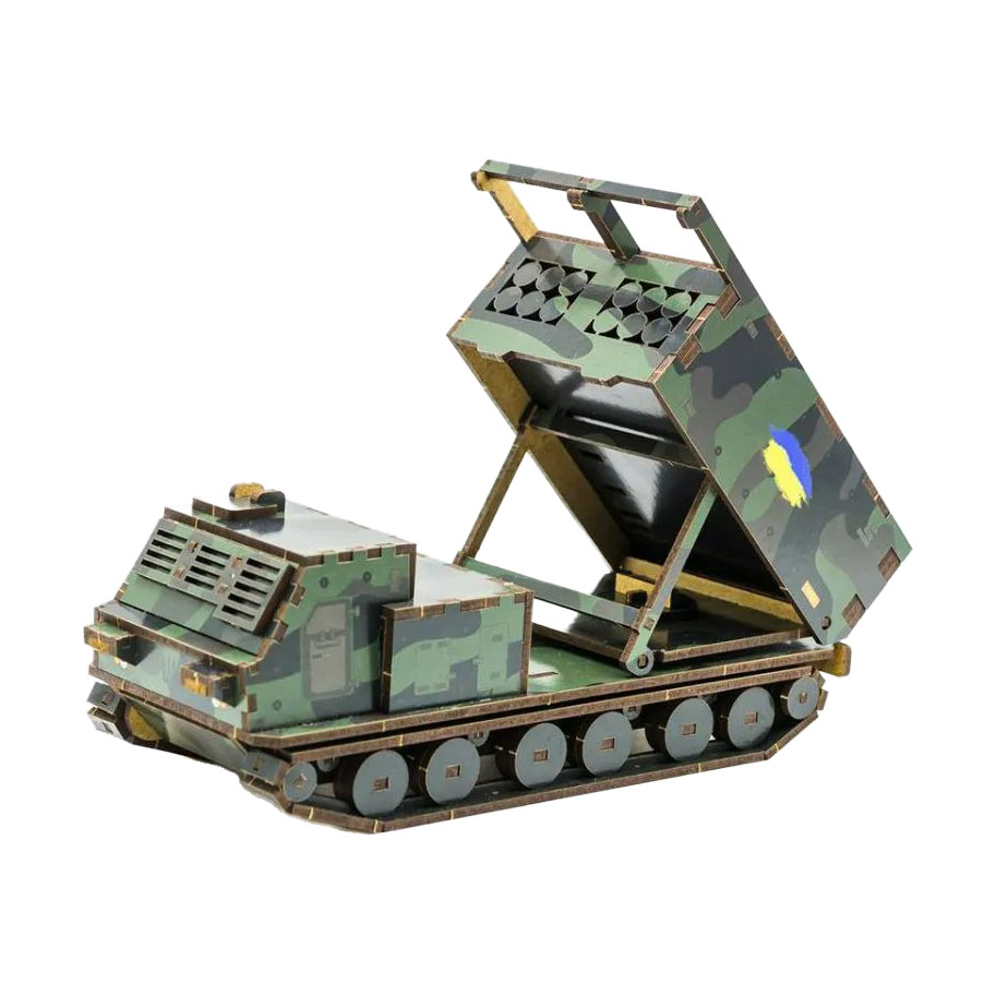 

3D дерев'яний конструктор PuzzleOk M270, від 3 років, 125 деталей (125-0209)