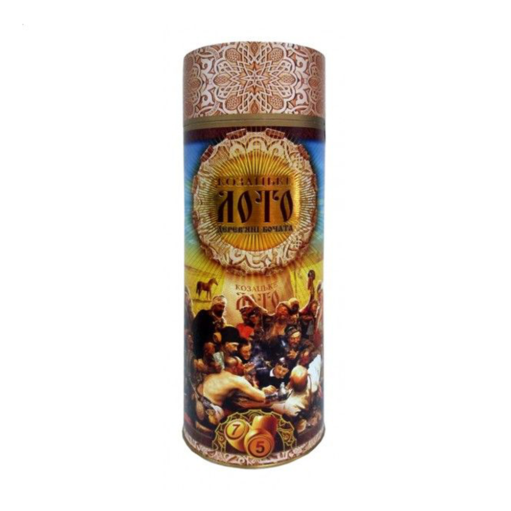 

Настільна гра Danko Toys Козацьке лото, в тубусі, від 3 років, 215 деталей (G48-T)