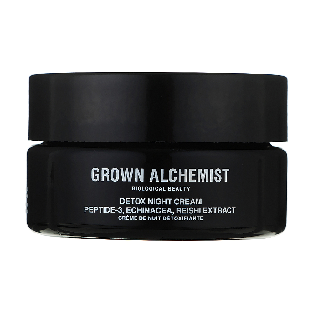 Акція на Нічний детокс-крем для обличчя Grown Alchemist Detox Night Cream з ехінацеєю та екстрактом трутовика, 40 мл від Eva