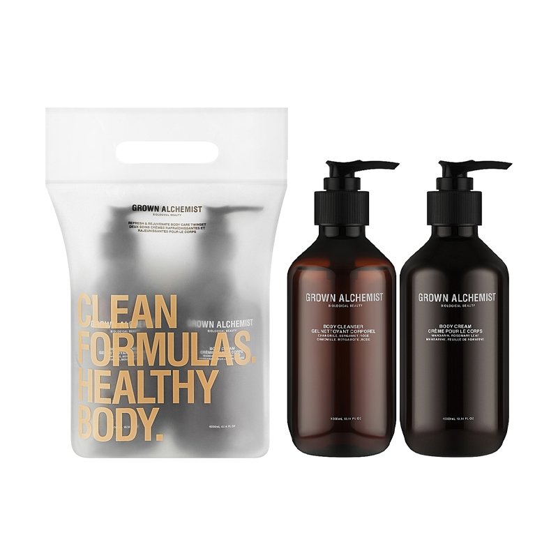 

Уцінка! Набір для тіла Grown Alchemist Refresh & Rejuvenate Body Care Twinset (гель, 300 мл + крем, 300 мл)