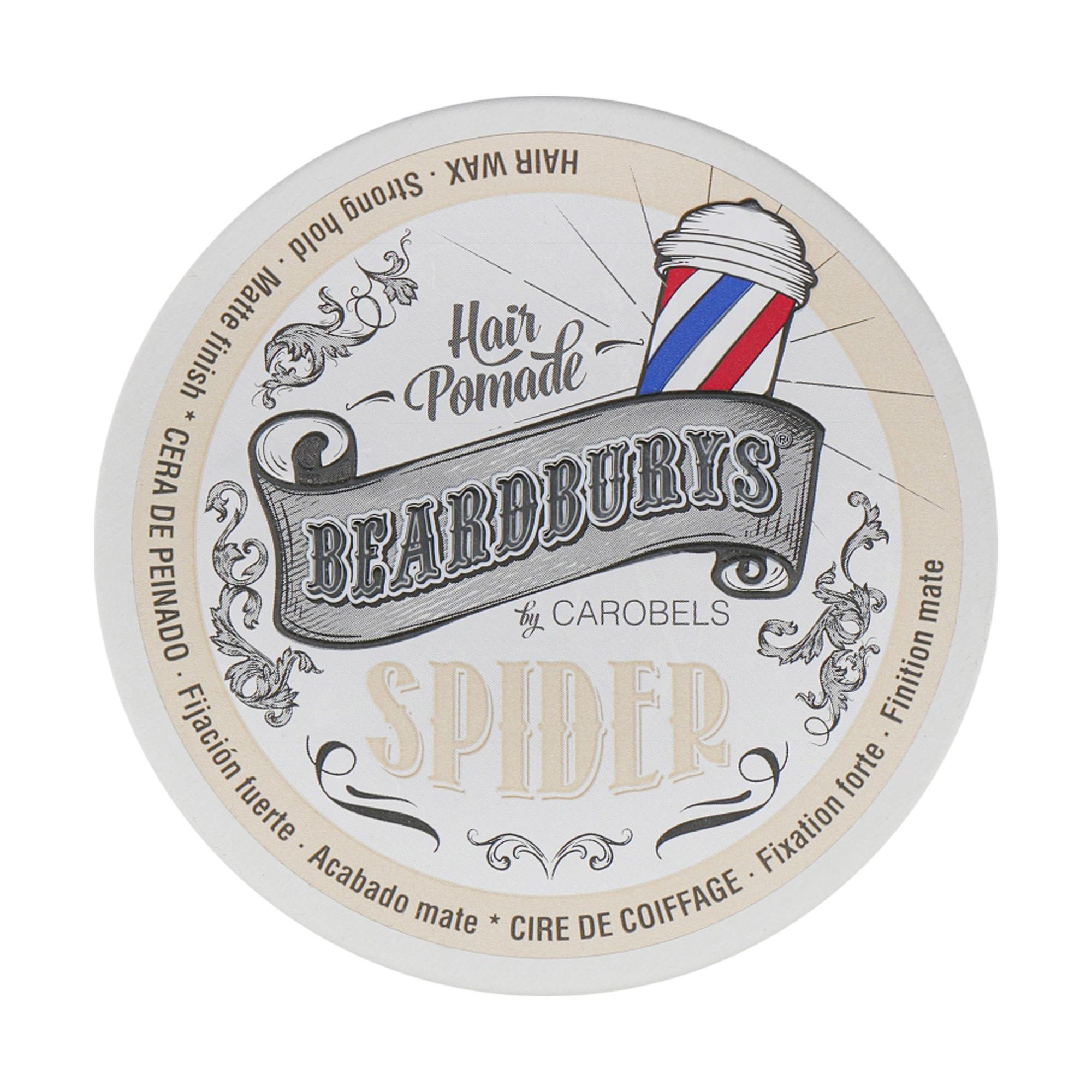 

Чоловіча текстурувальна помада для укладання волосся Beardburys Spider Hair Pomade, 100 мл