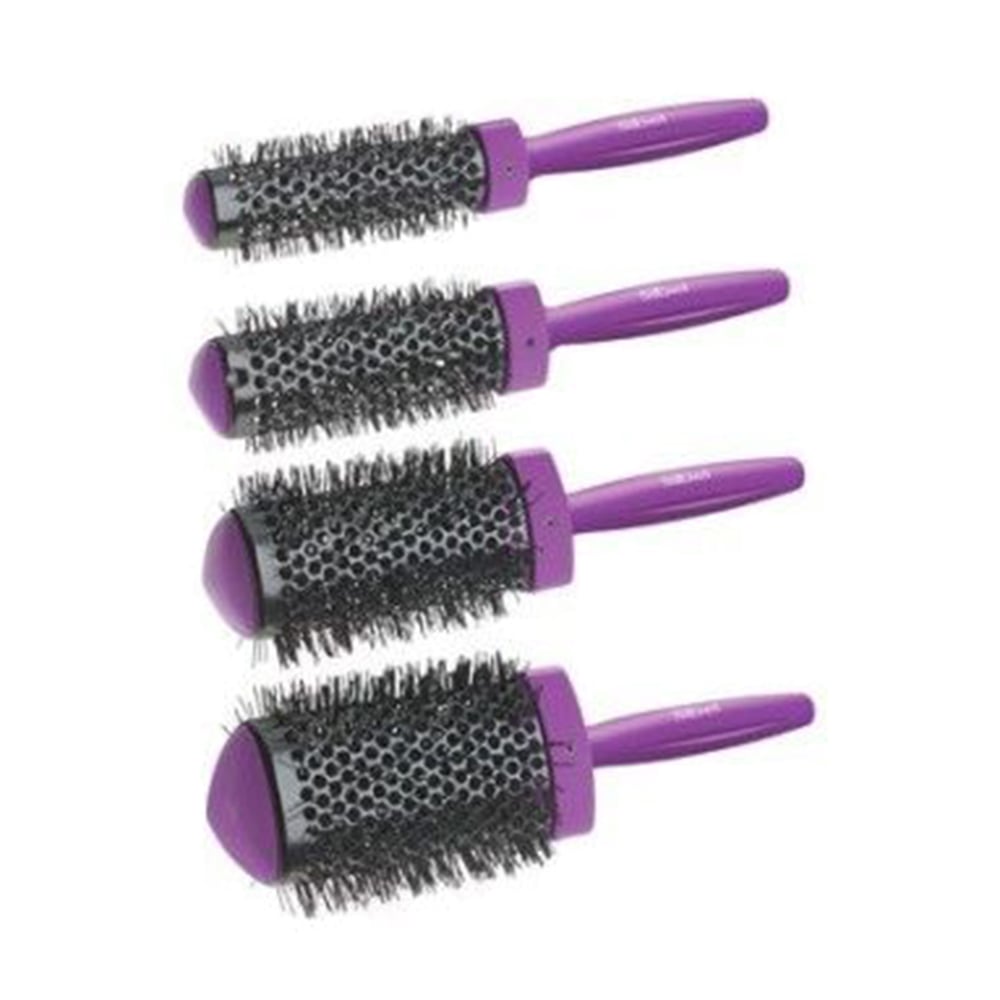 

Набір брашів для волосся Sibel Combs Set бузковий, 4 шт