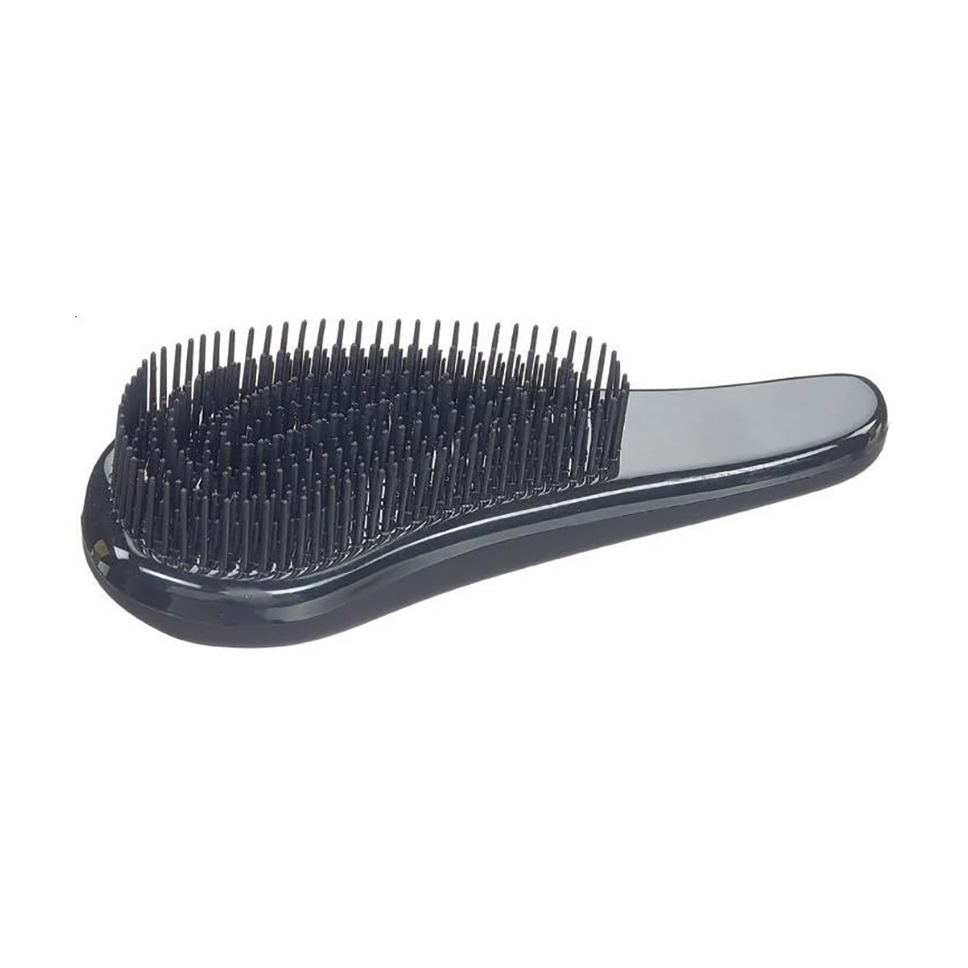 

Щітка для пухнастого та довгого волосся Sibel D-Meli-Melo Detangling Brush чорна, 1 шт