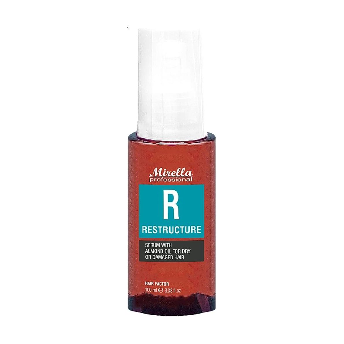

Уцінка! Сироватка Mirella Professional R Resrtructure Serum для сухого або пошкодженого волосся, з мигдальною олією, 100 мл