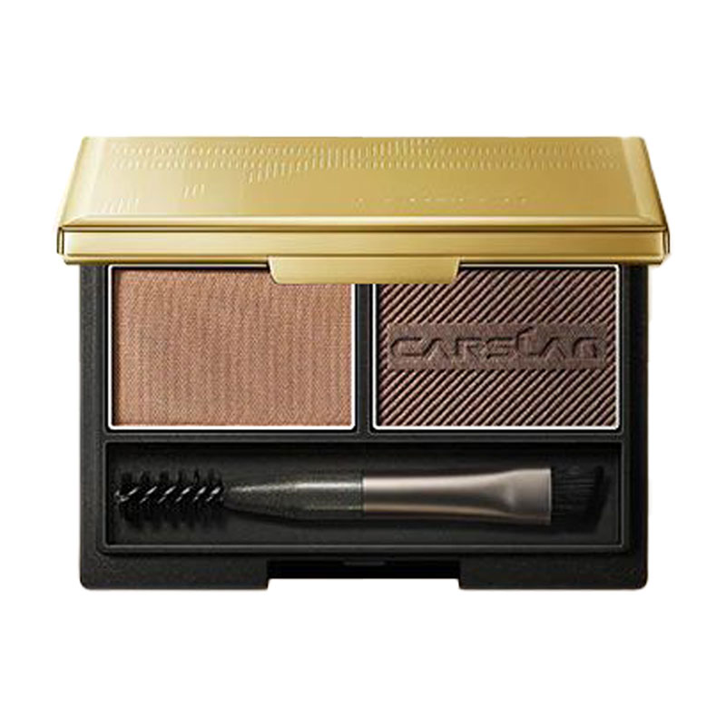 

Палетка для брів Carslan Dual Action Eyebrow Powder, зі щіточкою, 01, 3 г