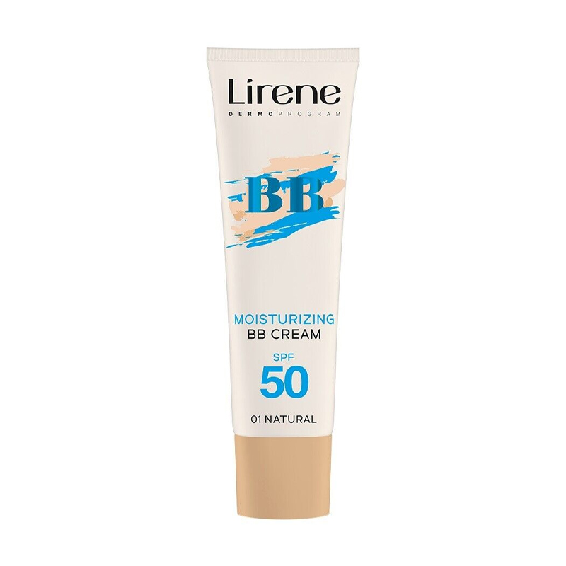

ВВ-крем для обличчя Lirene Moisturizing BB Cream SPF 50, 01 Natural, 30 мл