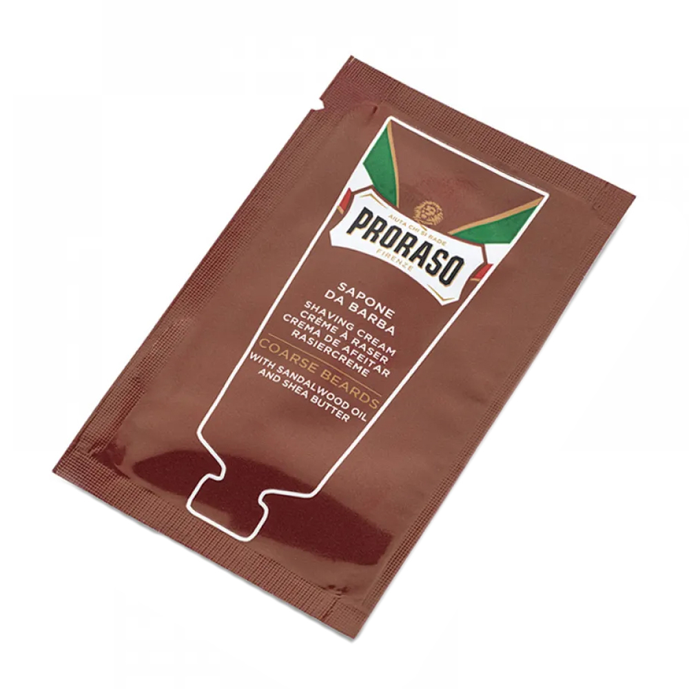 

Крем для гоління Proraso Coarse Beards Shaving Cream для жорсткої щетини, 4 мл