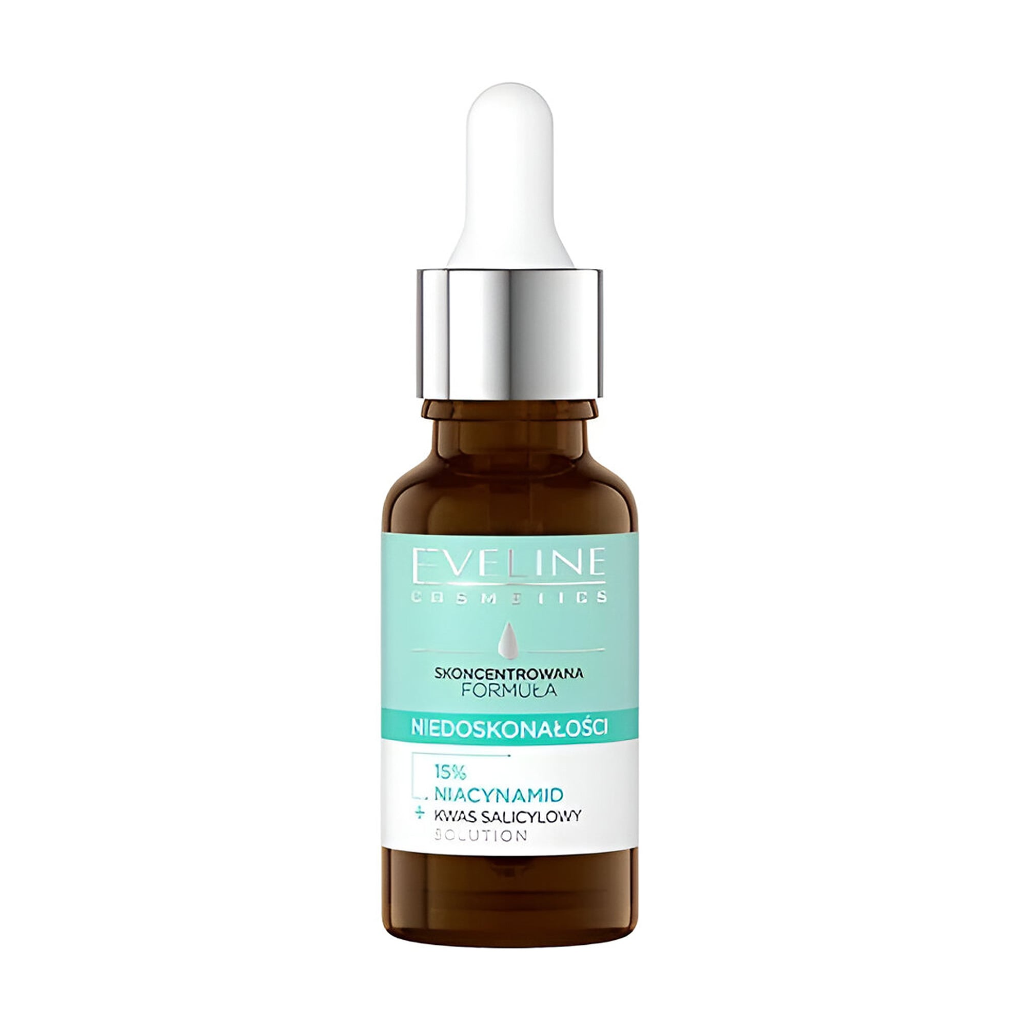 

Концентрована сиворотка для обличчя Eveline Cosmetics 15% Niacinamide + Salicylic Acid Complex, 18 мл