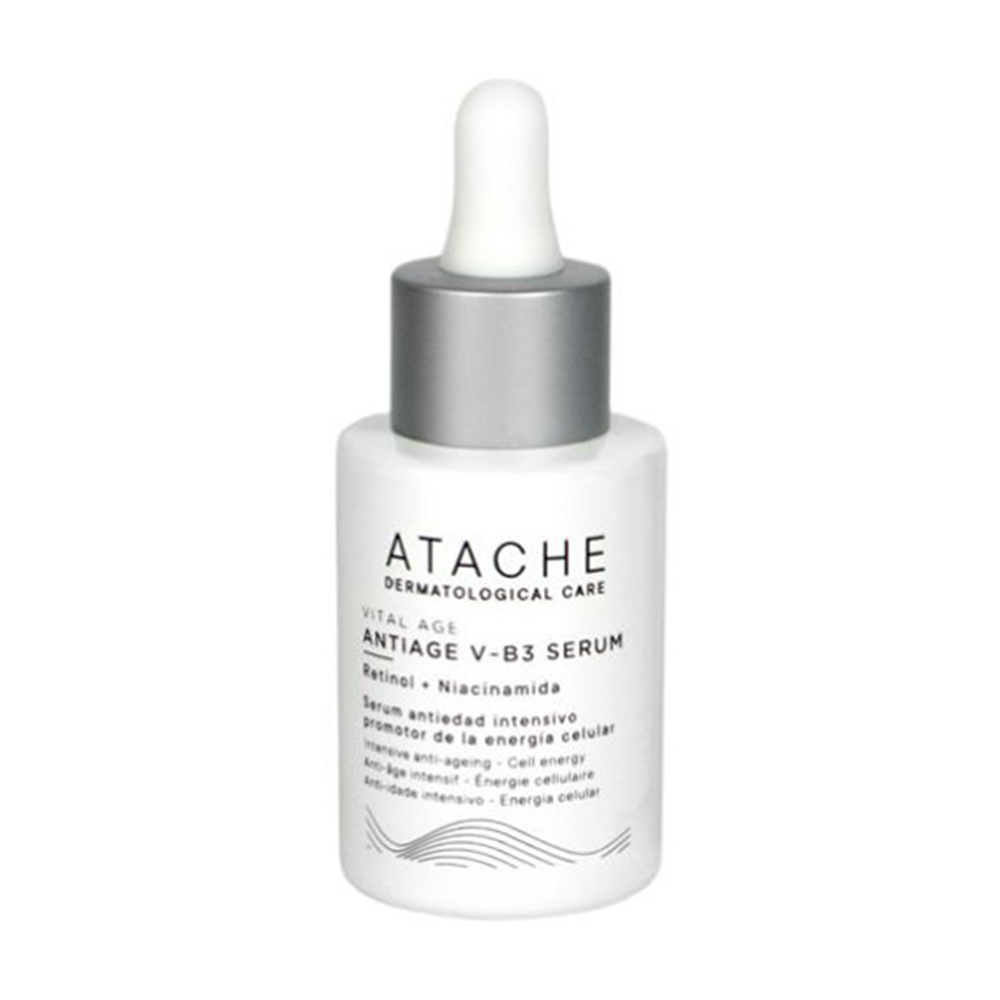 

Уцінка! Антивікова сироватка для обличчя Atache Retinol Vital Age Serum Antiage VB3 з ретинолом та ніацинамідами, 30 мл