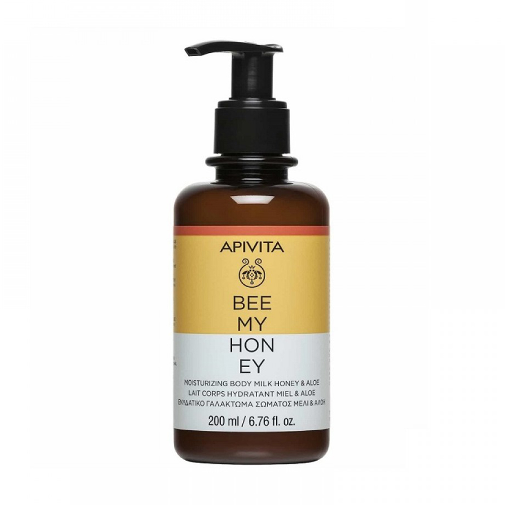 

Молочко для тіла Apivita Bee My Honey Moisturizing Body Milk Honey & Aloe, 200 мл