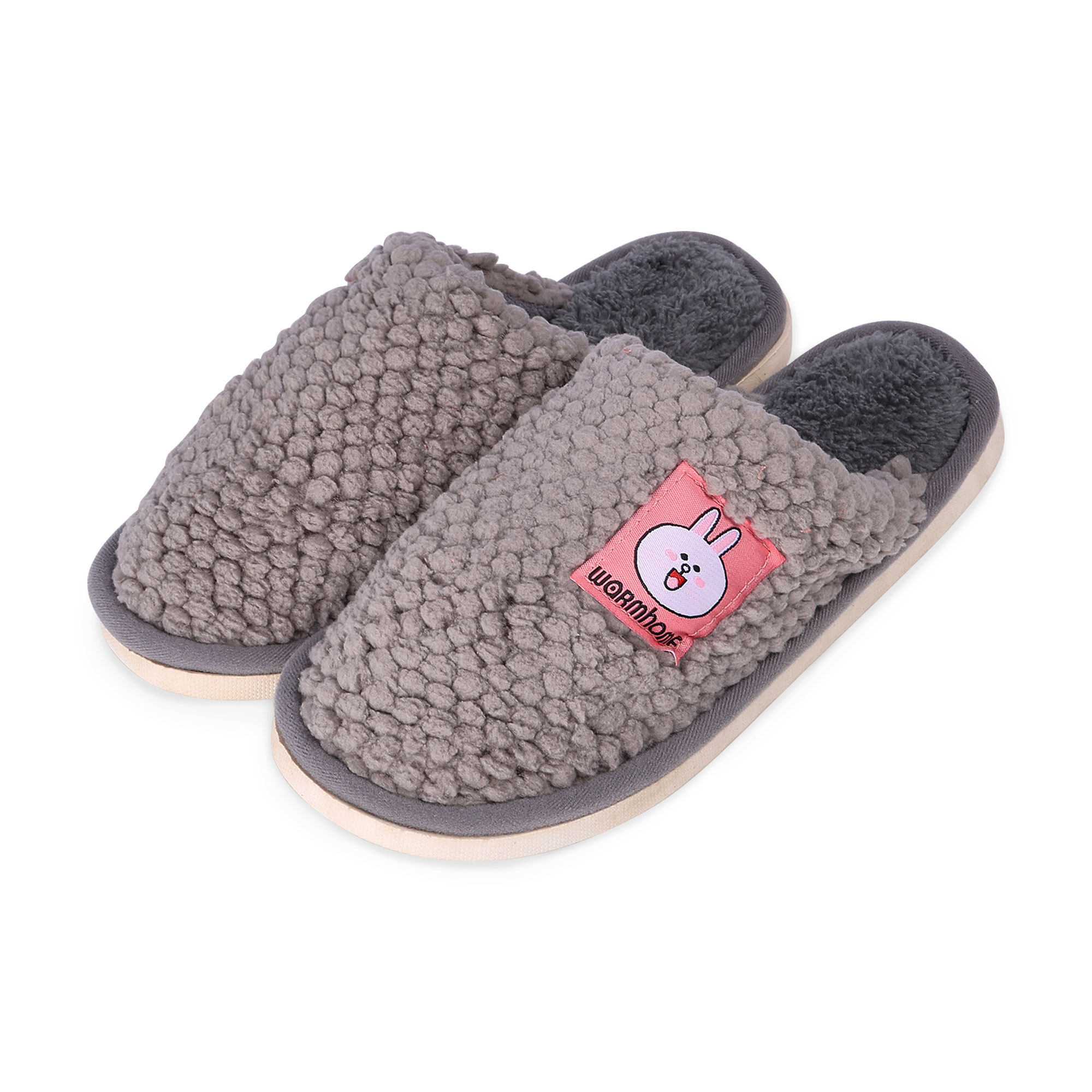 

Жіночі кімнатні капці 2Step закриті, сірі, розмір 38-39 (WWSL2023-18-Bl)