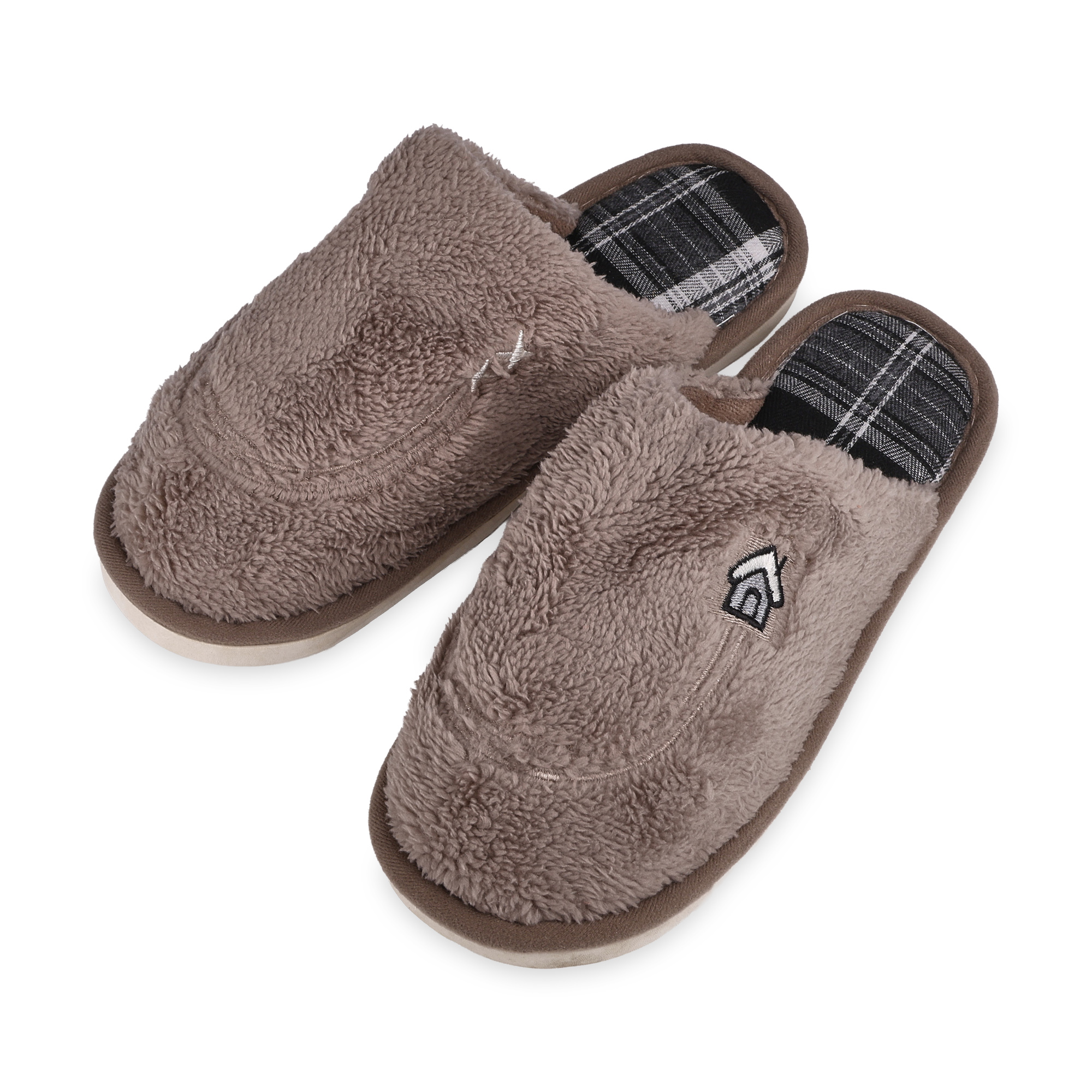 

Чоловічі кімнатні капці 2Step закриті, коричневі, розмір 44-45 (WMSL2023-2-Br)