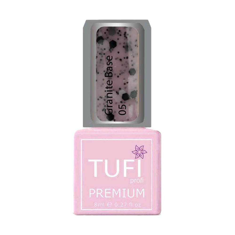 

Уцінка! База для гель-лаку Tufi profi Premium Granite Base 05 Пастельний пудровий, 8 мл