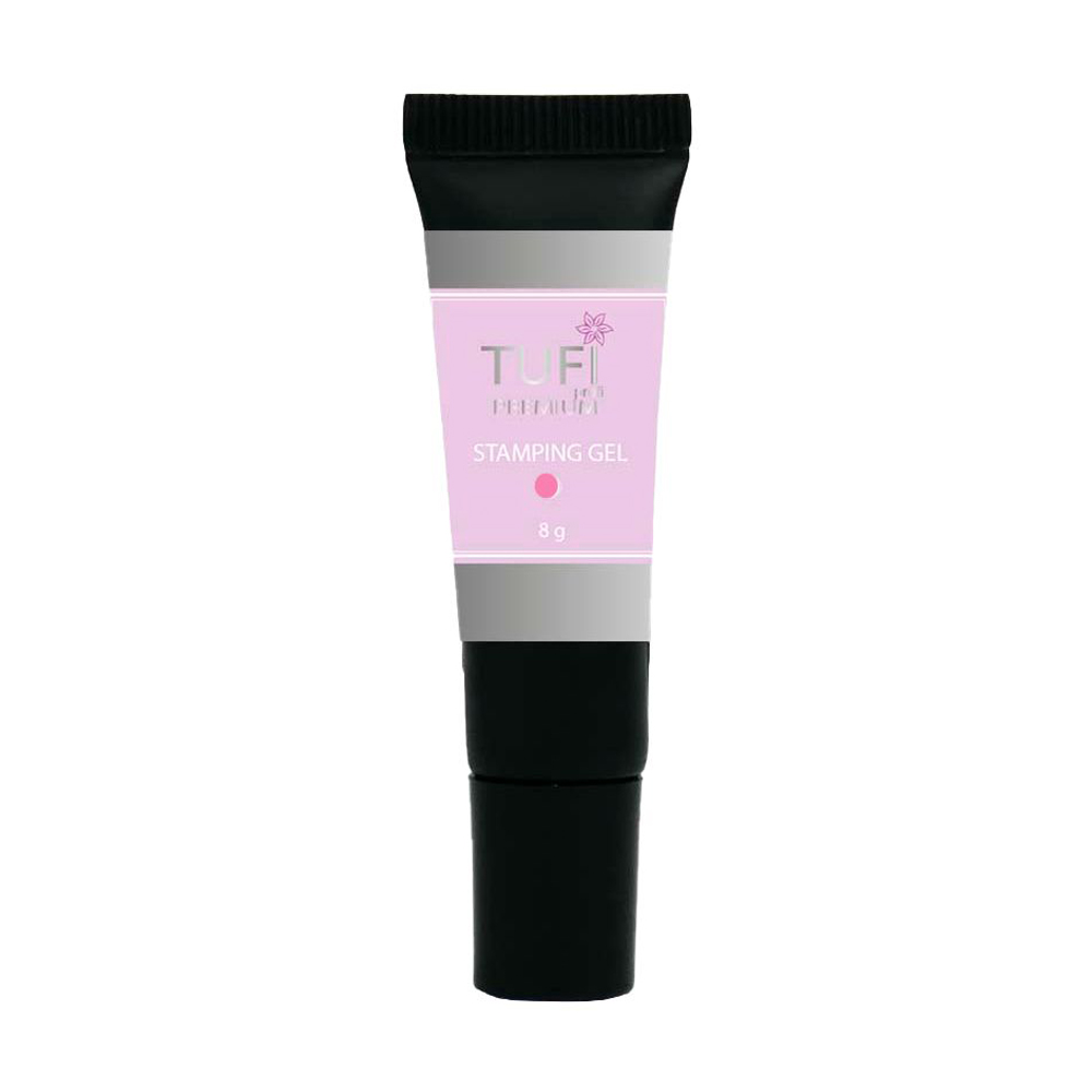 

Уцінка! Стемпінг-гель Tufi Profi Premium Stamping Gel 05 рожевий, 8 г