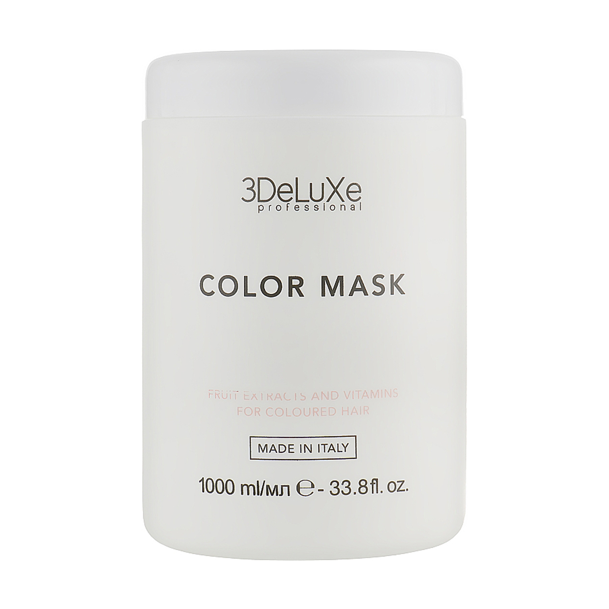 

Маска 3DeLuXe Color Mask для фарбованого волосся, 1 л
