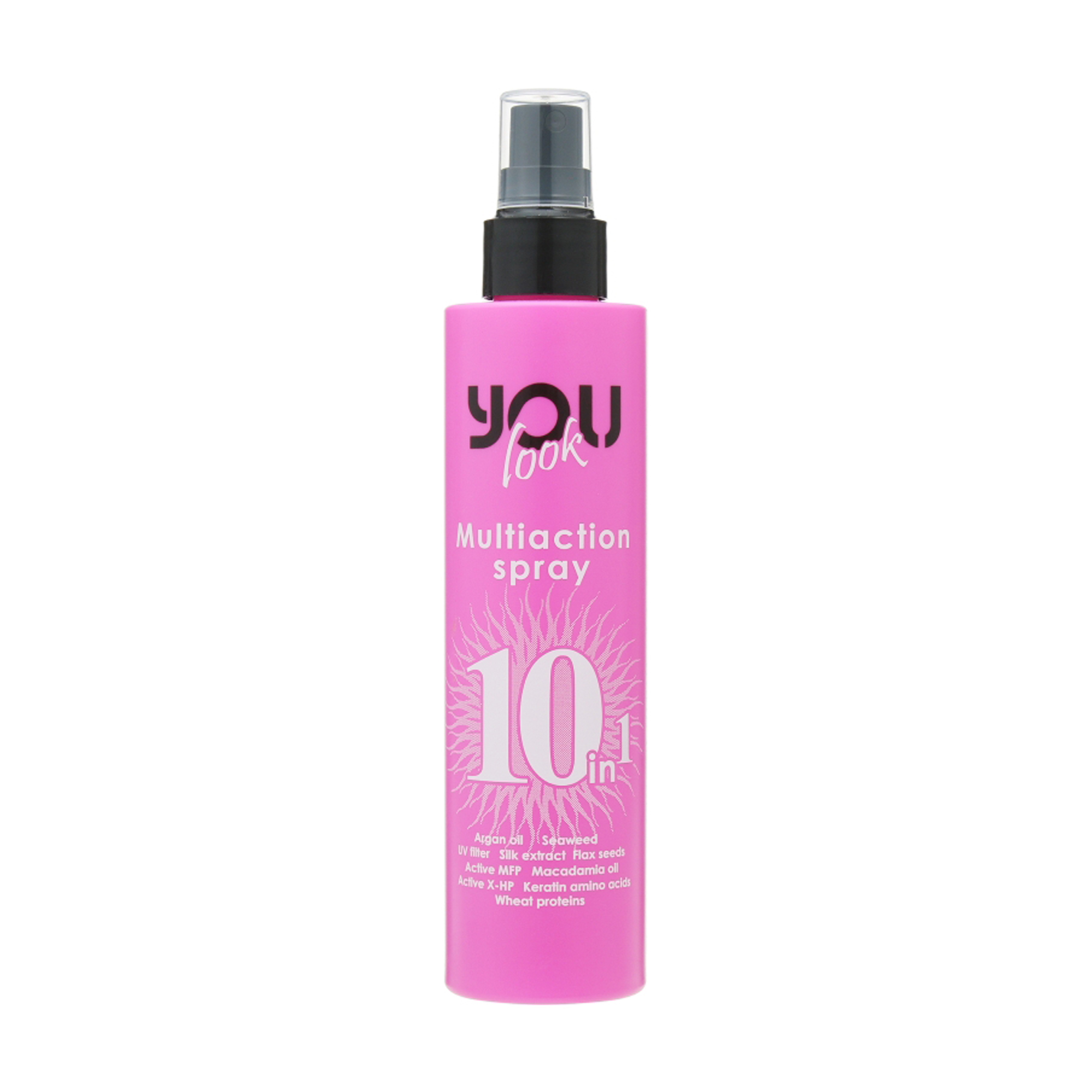 

Уцінка! Мультиспрей миттєвої дії 10 в 1 для волосся You Look Professional 10 in 1 Multiaction Spray, 200 мл (рожевий)