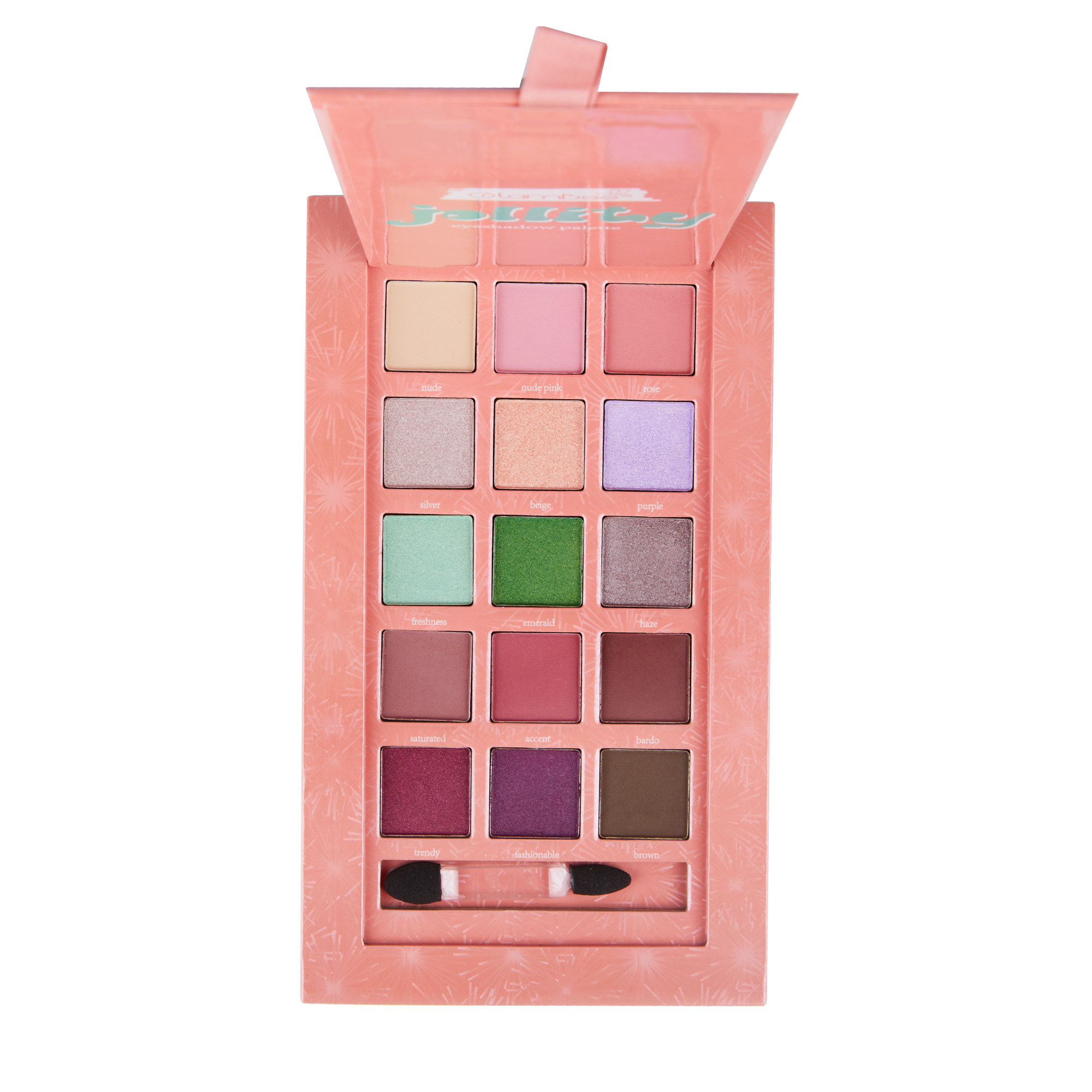 

Палетка тіней для повік GlamBee Jollity Eyeshadow Palette 15 відтінків, 9.5 г