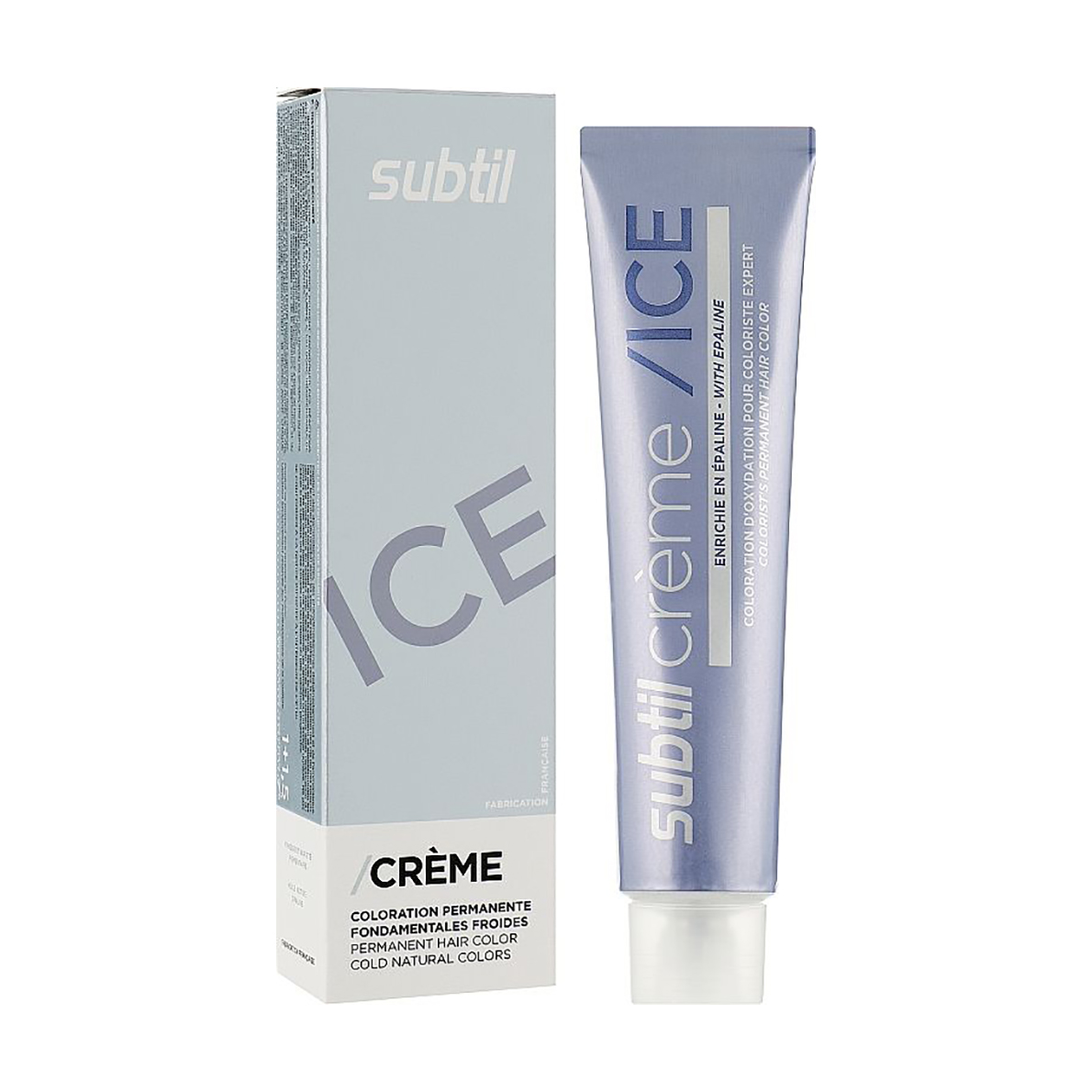 

Стійка крем-фарба для волосся Subtil Ice Colors Hair Coloring Cream, 9 IC Дуже світлий блондин холодний, 60 мл