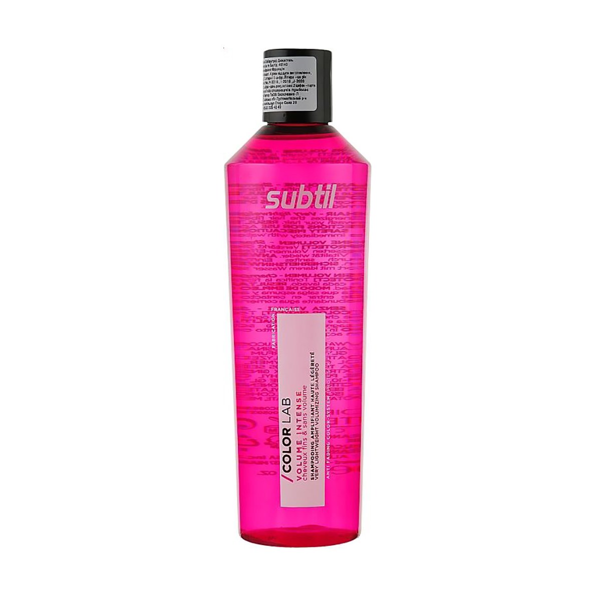 

Шампунь Subtil Color Lab Volume Intense Very Lightweight Volumizing Shampoo для тонкого волосся, 300 мл