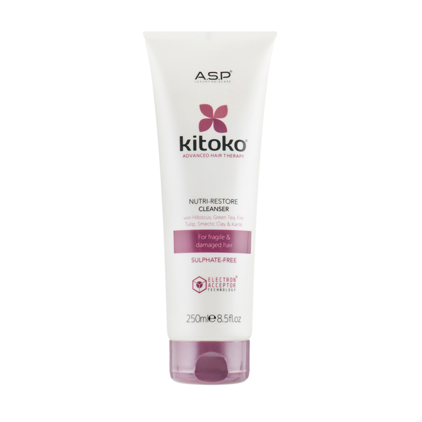 

Безсульфатний відновлювальний шампунь A.S.P Kitoko Nutri-Restore Cleanser, 250 мл