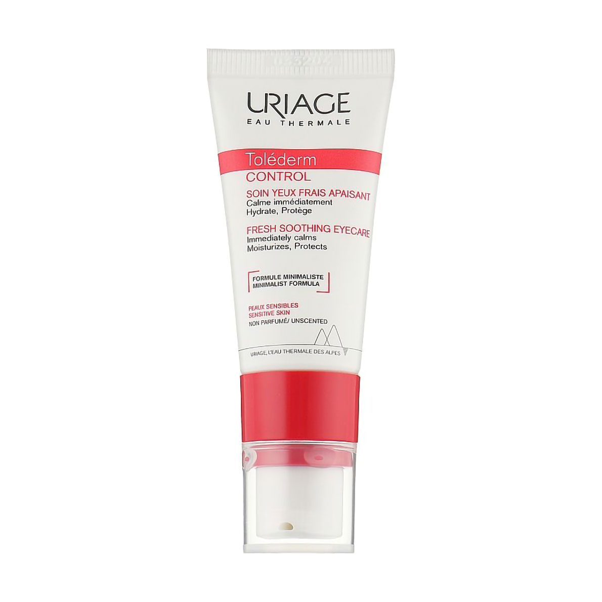 

Заспокійливий крем для чутливої шкіри навколо очей Uriage Tolederm Control Fresh Soothing Eyecare Sensitive Skin, 15 мл