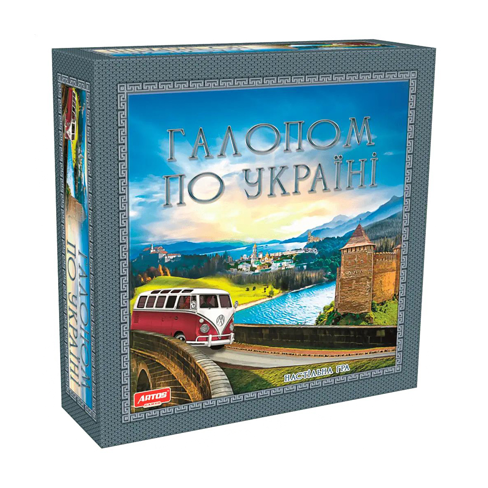 

Дитяча настільна гра Artos Games Галопом по Україні, від 3 років