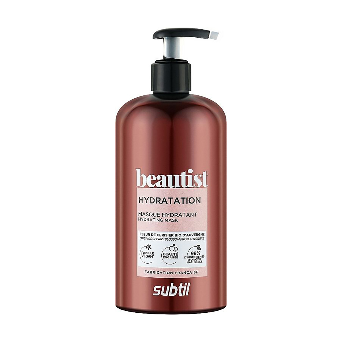 

Зволожувальна маска для волосся Subtil Beautist Hydration Mask, 500 мл