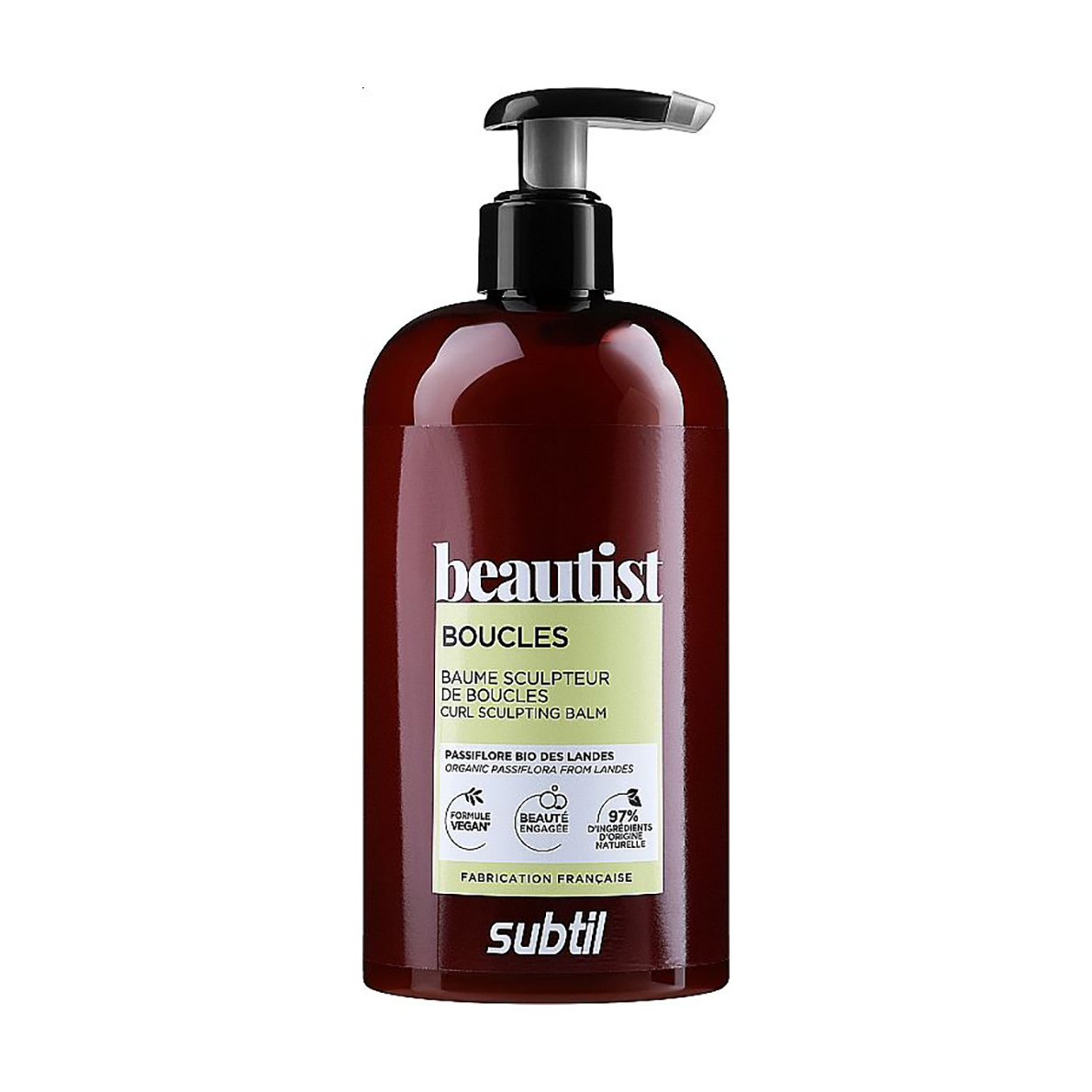 

Бальзам для кучерявого волосся Subtil Beautist Curly Sculpting Balm для моделювання локонів, 500 мл