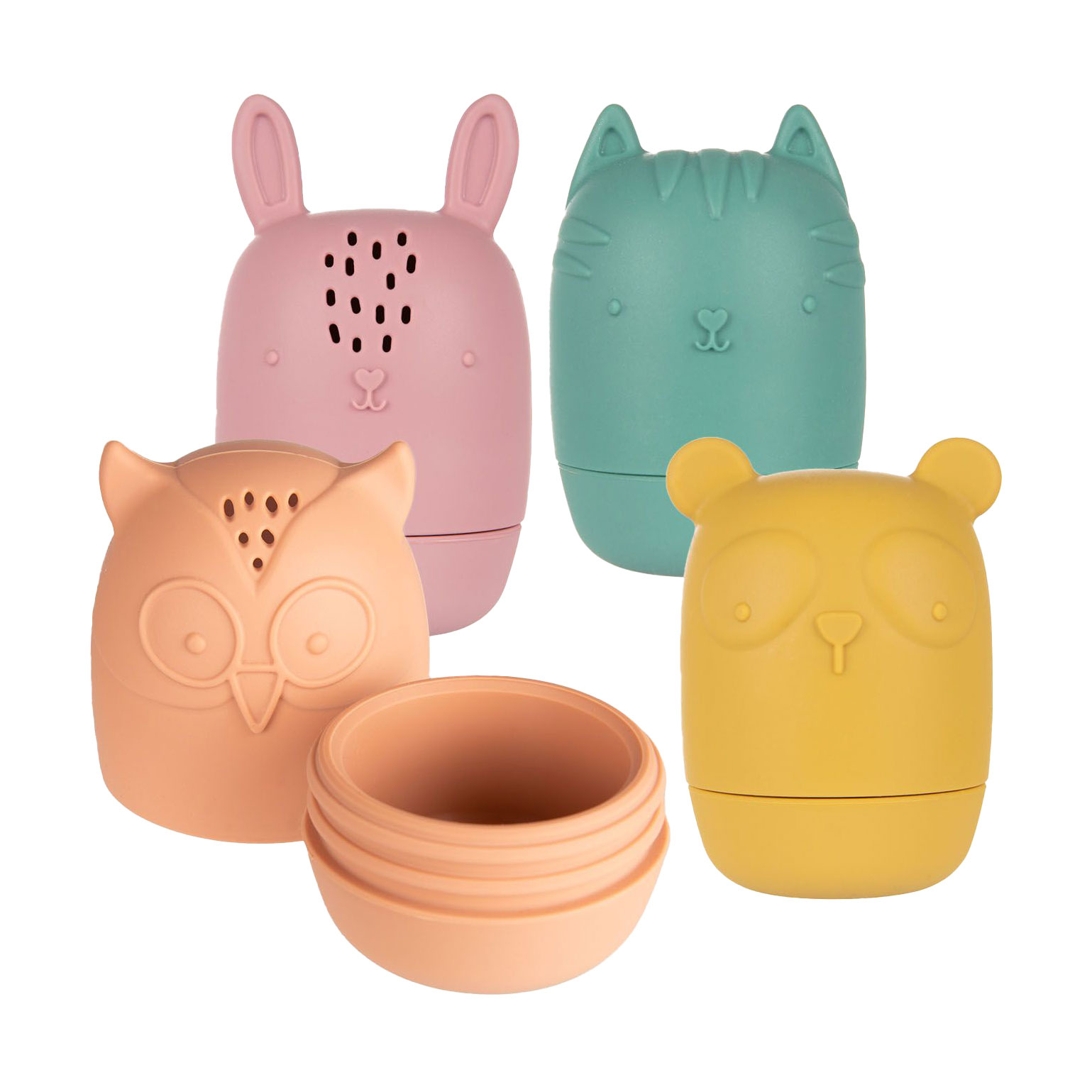 

Набір іграшок для купання Canpol Babies, від 3 місяців, 4 шт (80/308)