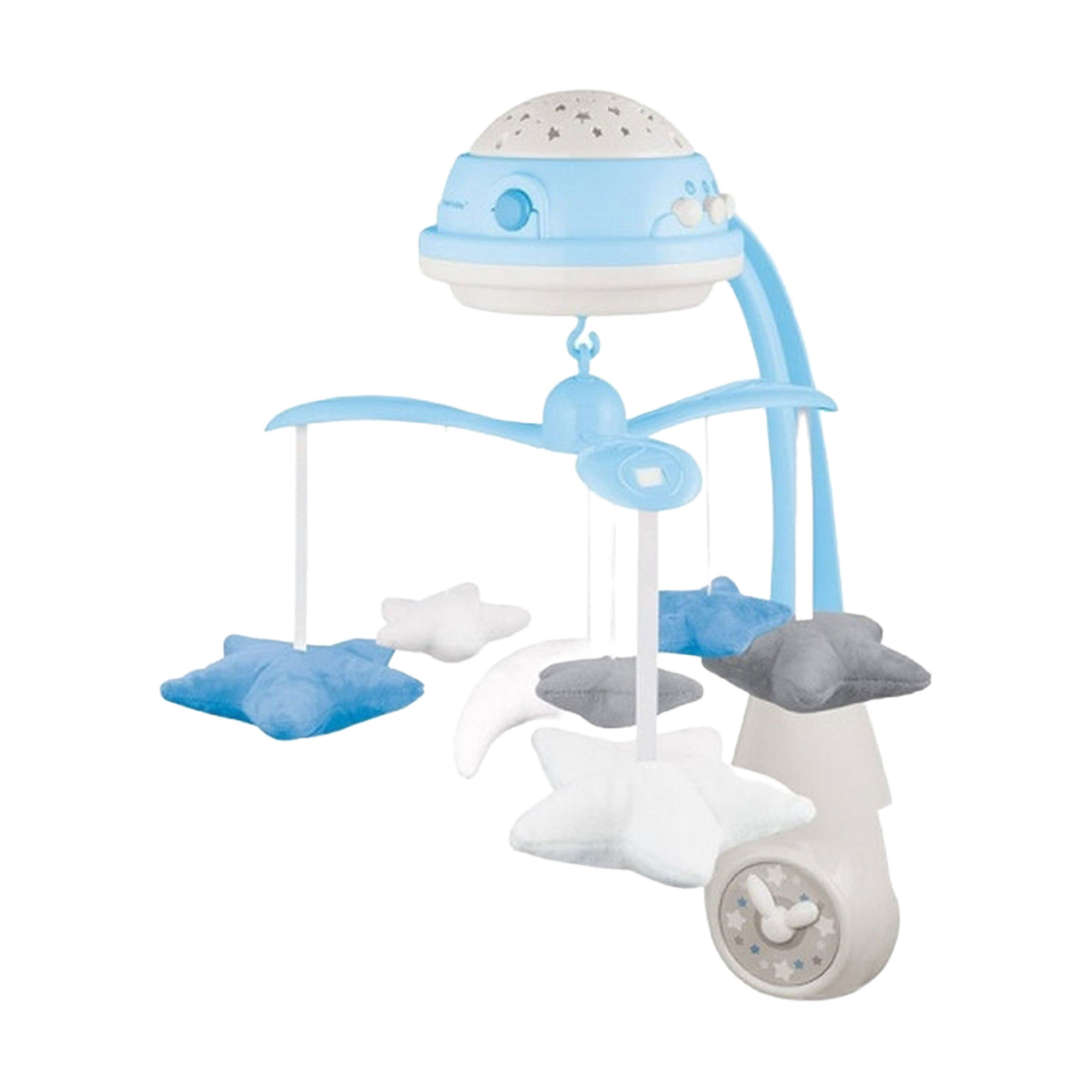 

Дитяча іграшка на ліжечко Canpol Babies Карусель, музична з проектором, електрична, блакитна, від народження (75/100_blu)