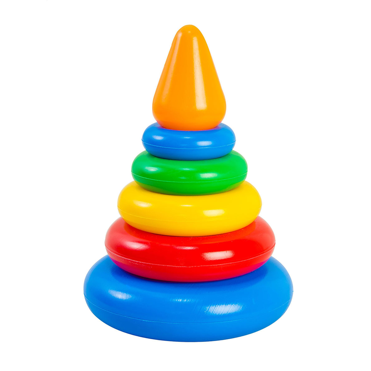 

Розвивальна іграшка Tigres Пірамідка мала, від 1 року (39116 Конус)