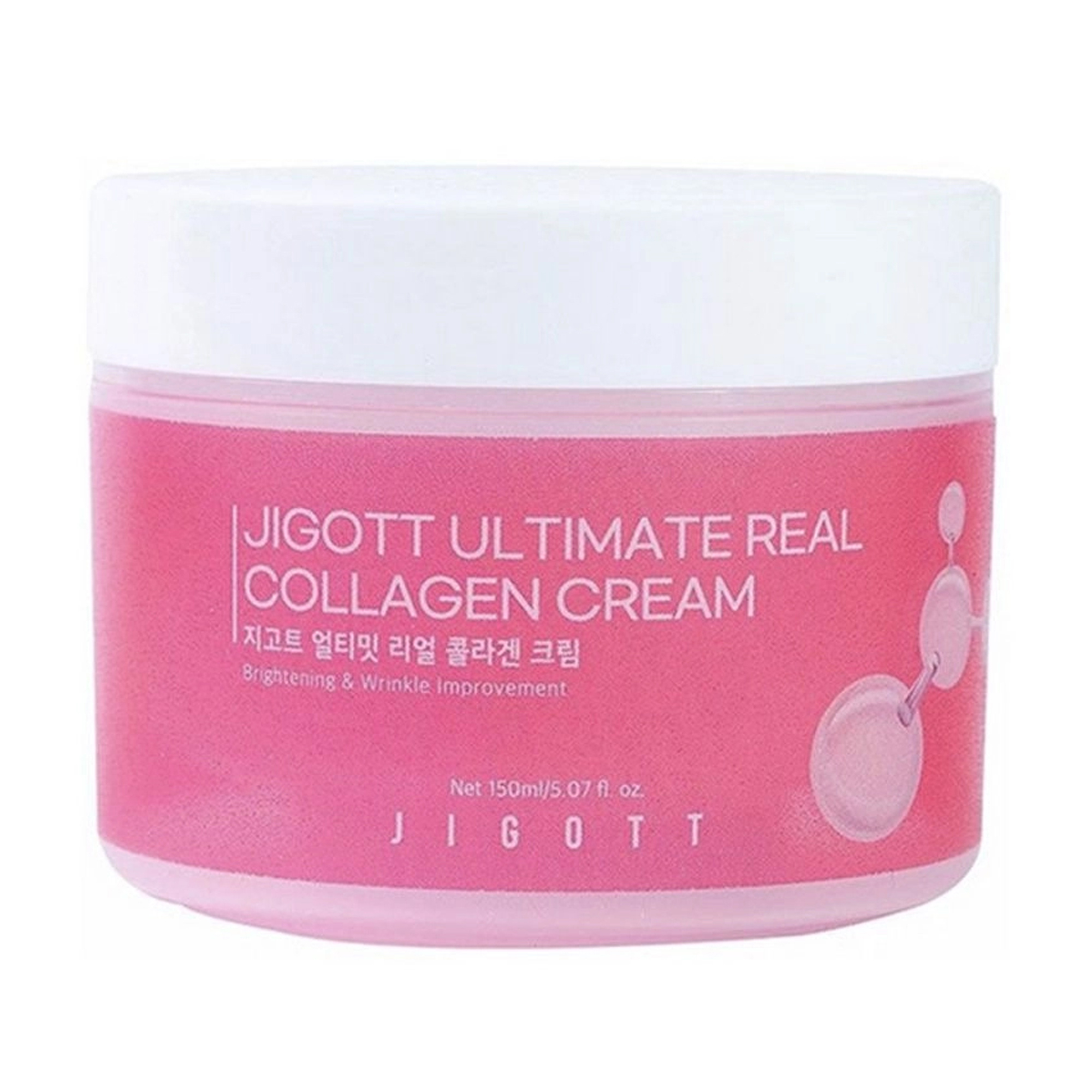 

Уцінка! Крем для обличчя Jigott Ultimate Real Collagen Cream з колагеном, 150 мл