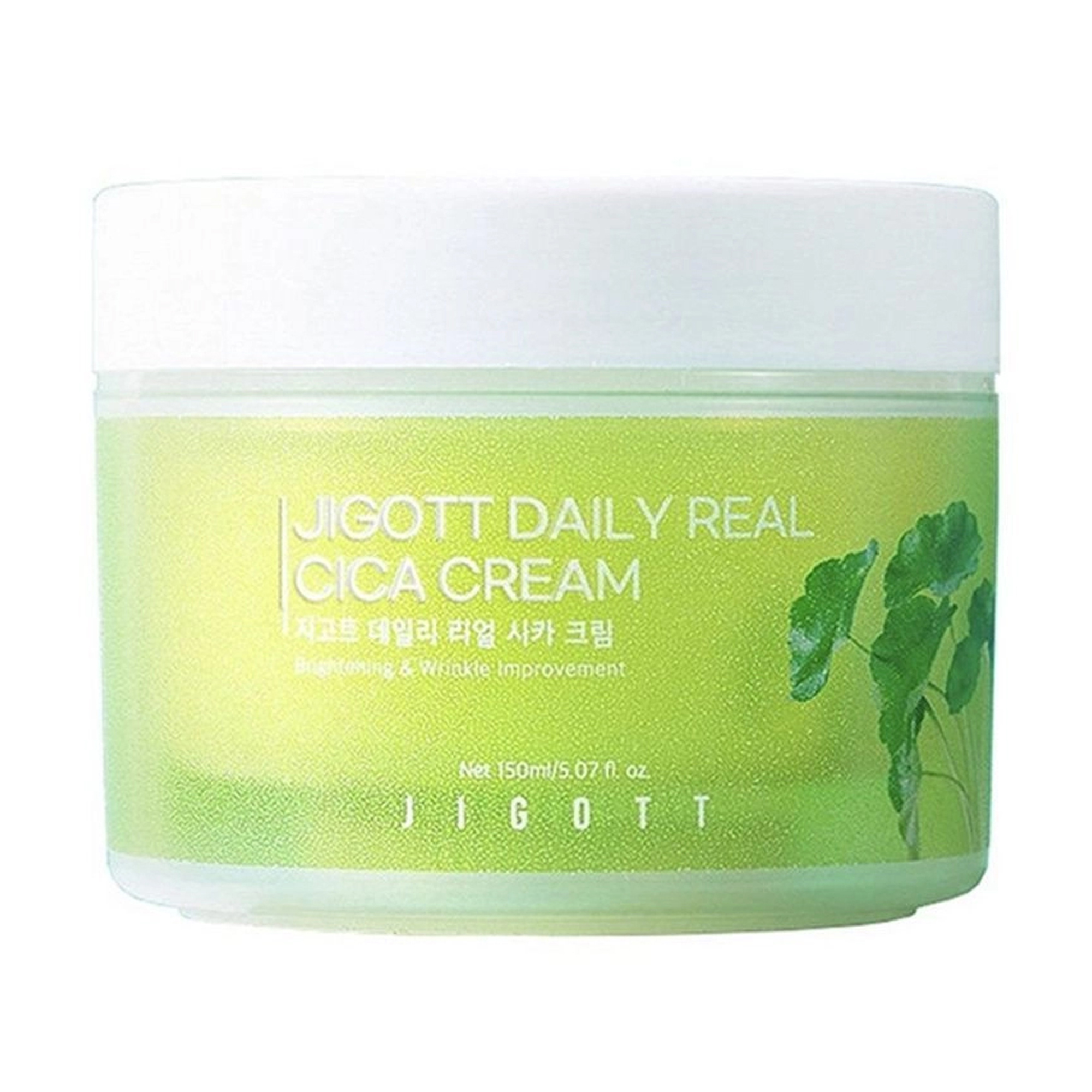 

Уцінка! Крем для обличчя Jigott Daily Real Cica Cream з центелою азіатською, 150 мл