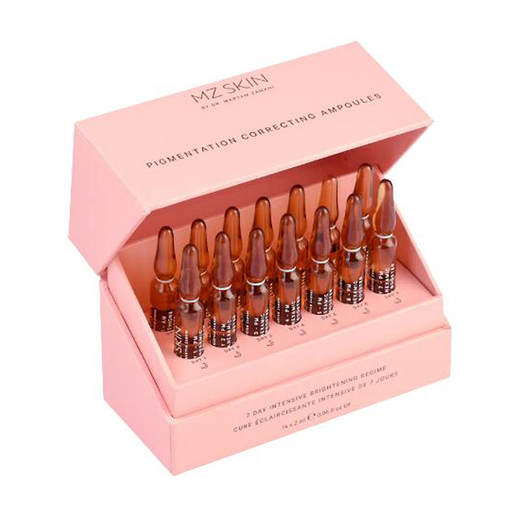 

Уцінка! Ампули для обличчя MZ Skin Pigmentation Correcting Ampoules, 14*2 мл