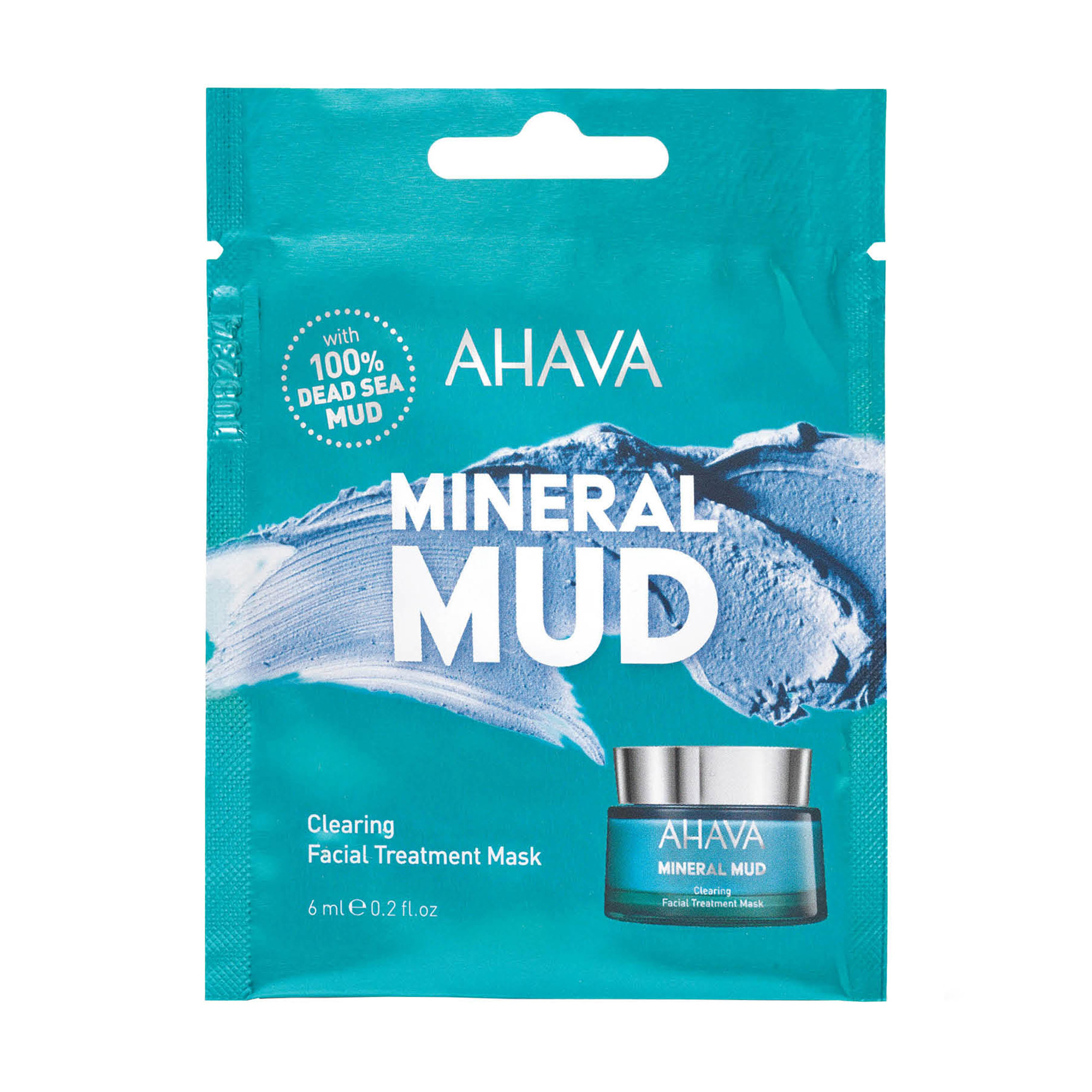 

Очищувальна маска для обличчя Ahava Mineral Mud Clearing Facial Treatment Mask, 6 мл