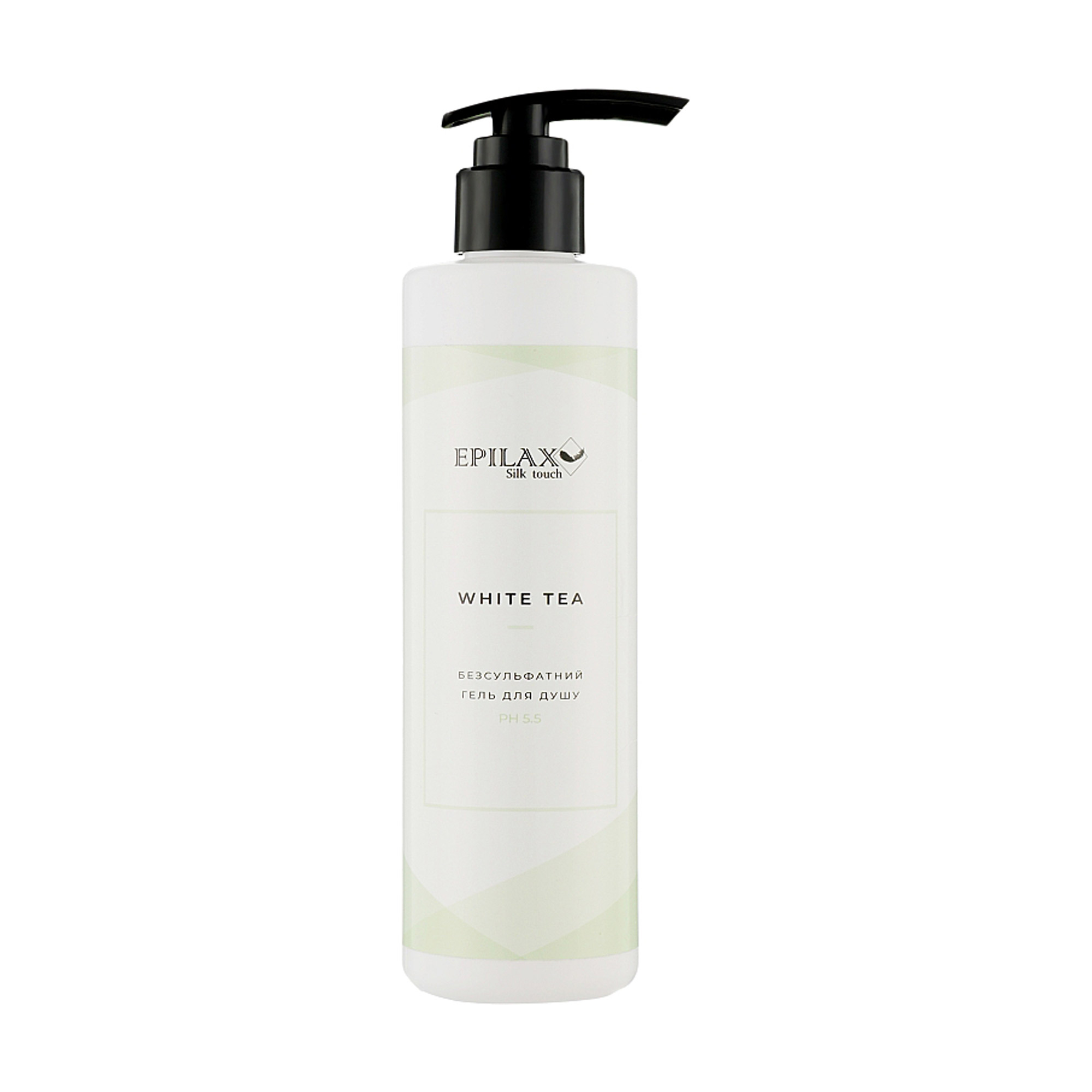 

Безсульфатний гель для душу Epilax Silk Touch White Tea pH 5.5, 250 мл