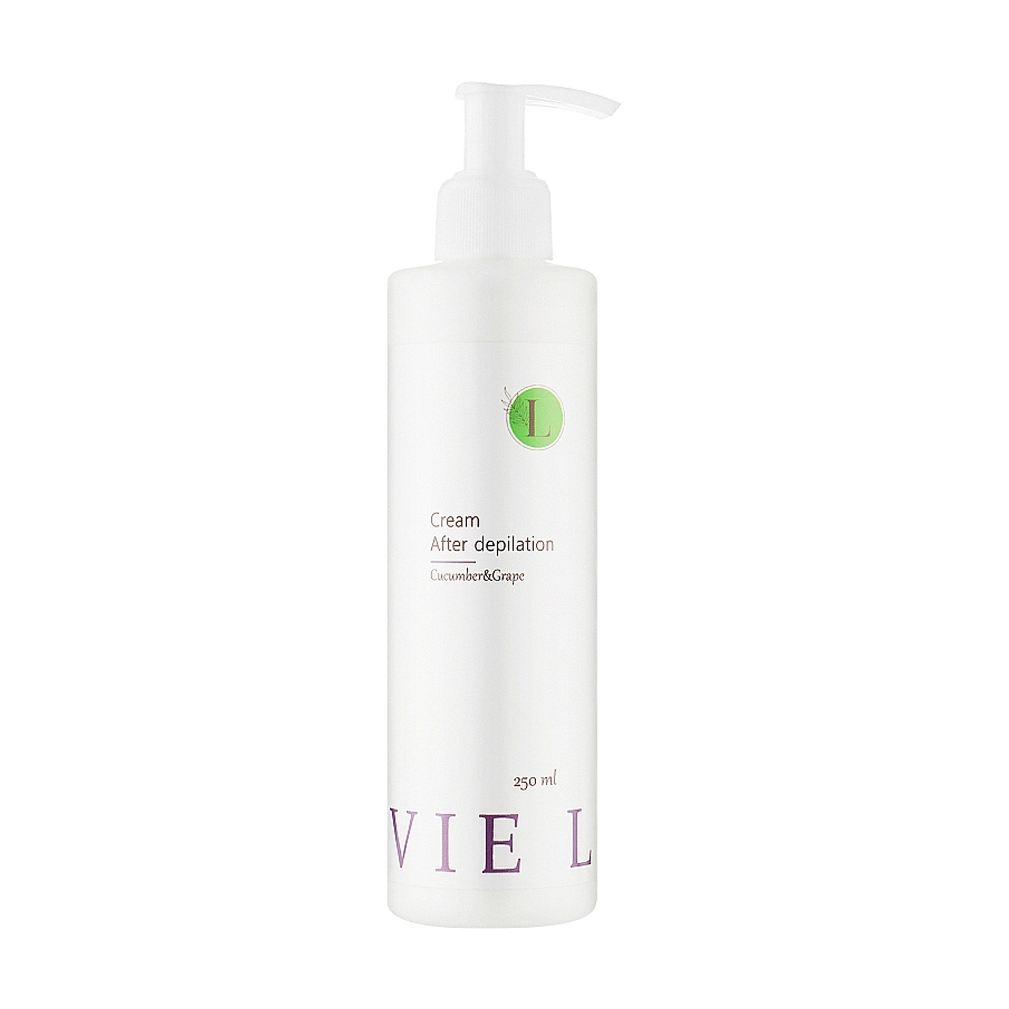 

Уцінка! Крем після депіляції Levie Cream After Depilation Cucumber & Grape з екстрактом огірка та винограду, 250 мл