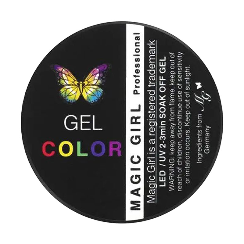 

Уцінка! Гель для зміцнення та дизайну нігтів Magic Girl Color Gel Жовтий, 12 мл