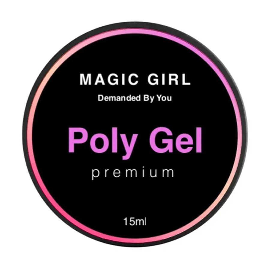 

Рідкий полігель для нігтів Magic Girl, №3 Світло-нюдовий, 15 мл