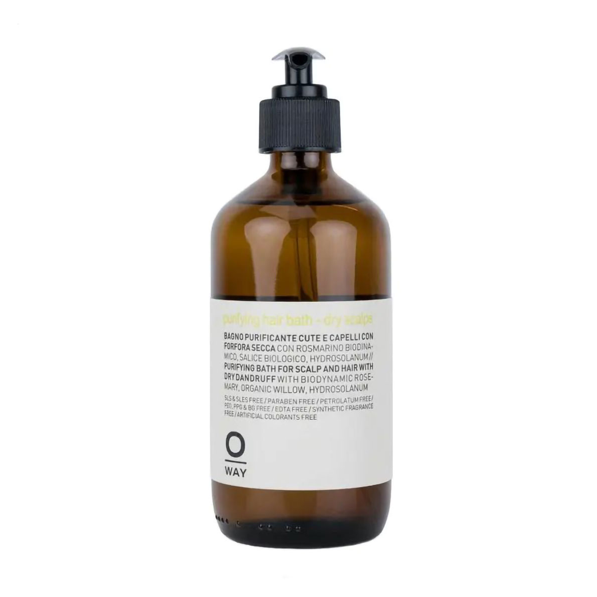 

Шампунь Oway Purifying Hair Bath Dry Scalps проти лупи, для сухої шкіри голови, 240 мл