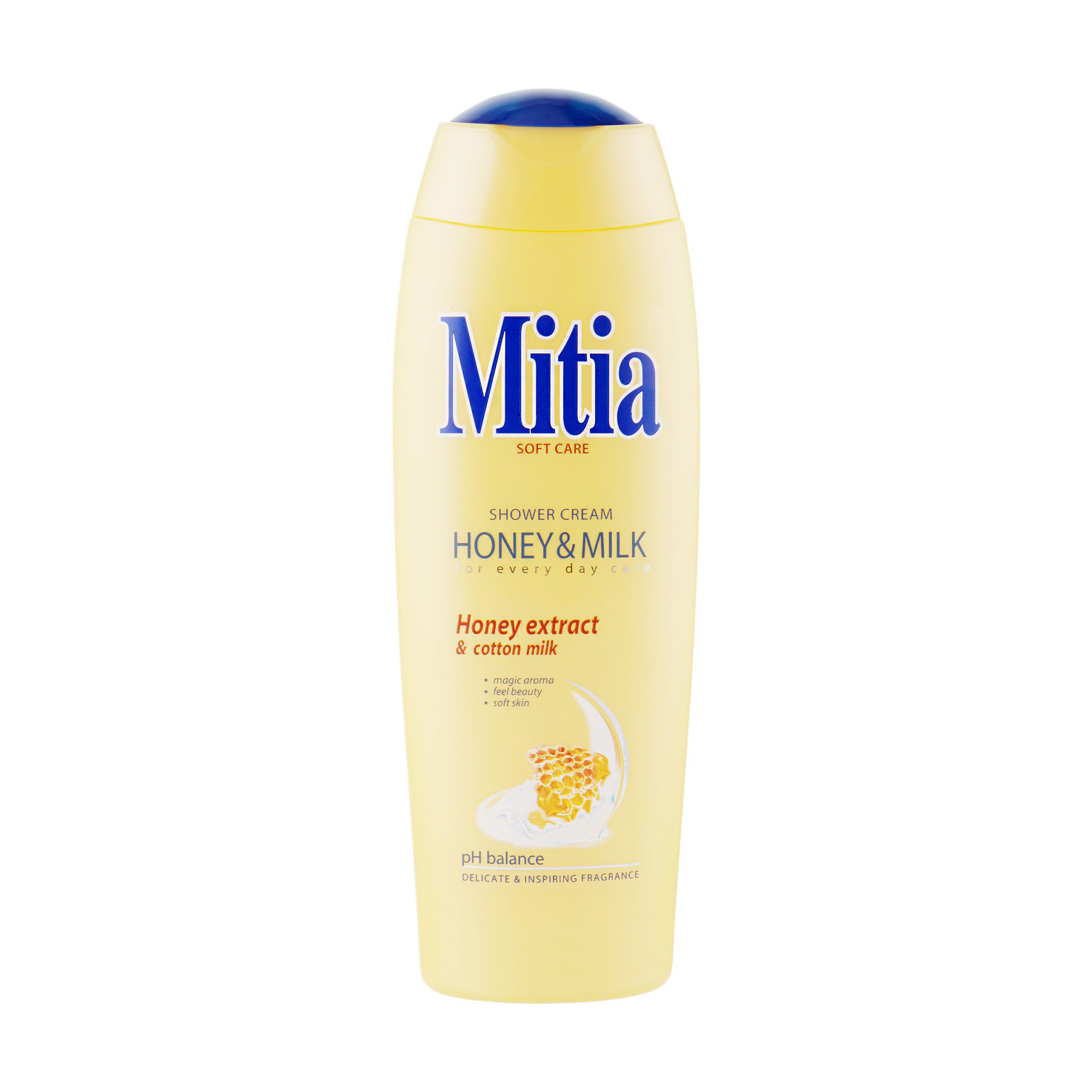 

Уцінка! Крем-гель для душу Mitia Shower Cream Мед з молоком, 400 мл