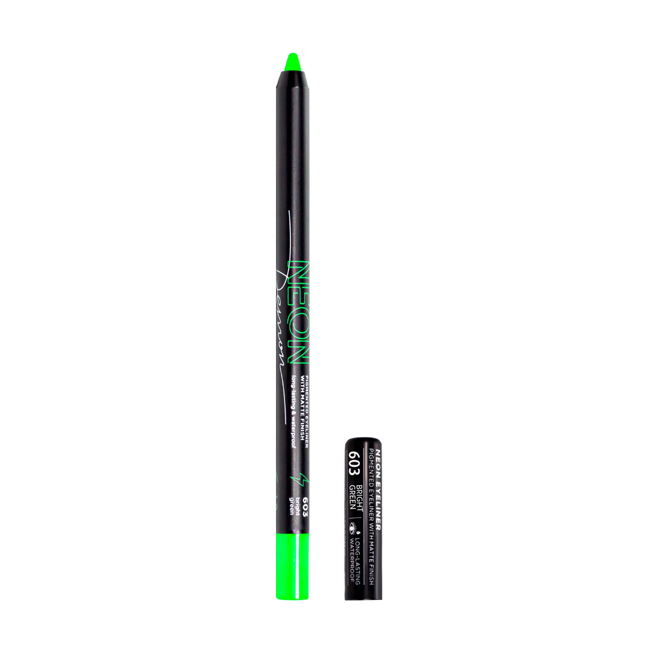 

Олівець для очей Parisa Cosmetics Neon Eyeliner 603 Салатовий неон, 1.2 г