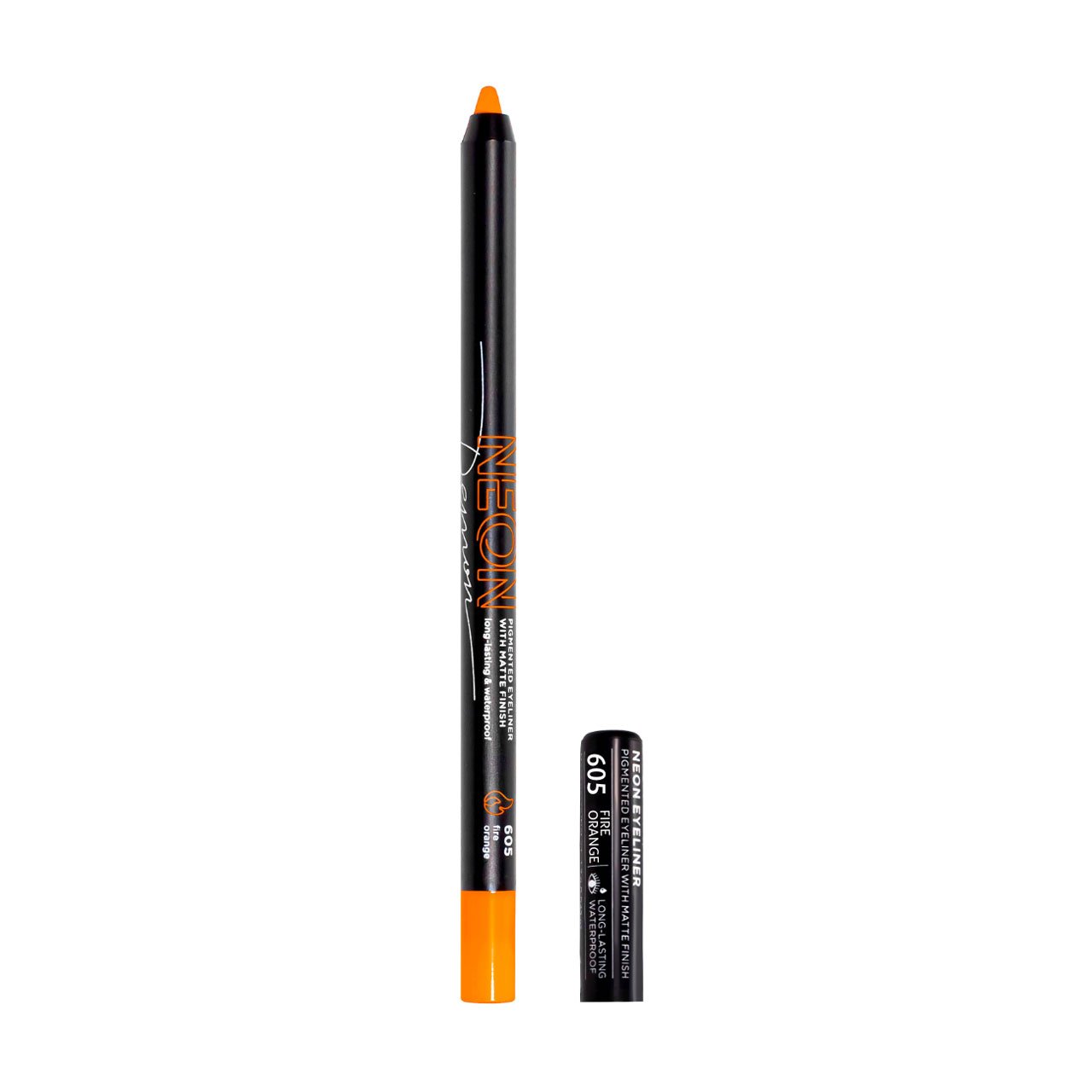 

Олівець для очей Parisa Cosmetics Neon Eyeliner 605 Помаранчевий неон, 1.2 г