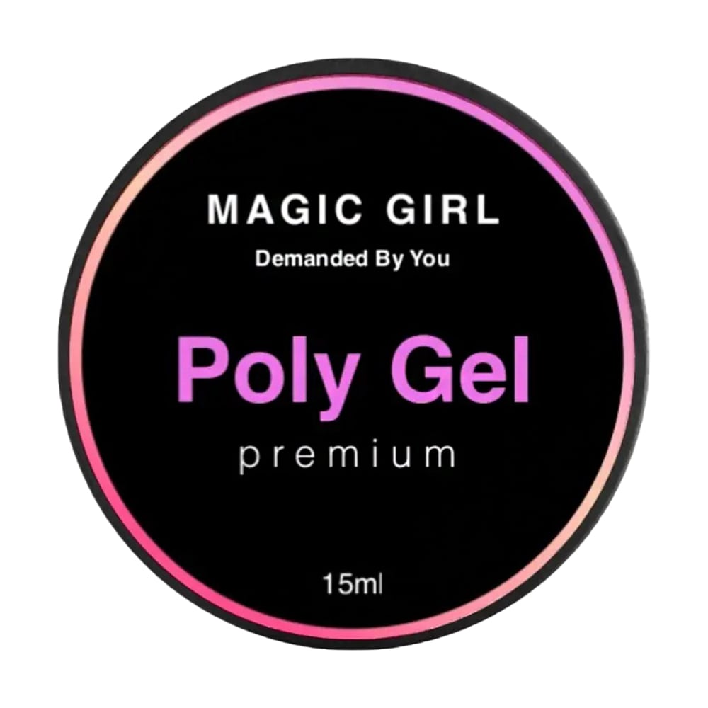 

Рідкий полігель для нігтів Magic Girl, №7 Рожевий, 15 мл