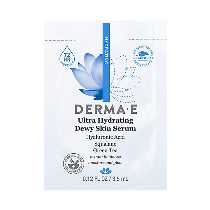 

Уцінка! Ультразволожувальна сироватка для обличчя Derma E Ultra Hydrating Dewy Skin Serum, 3.5 мл (пробник)