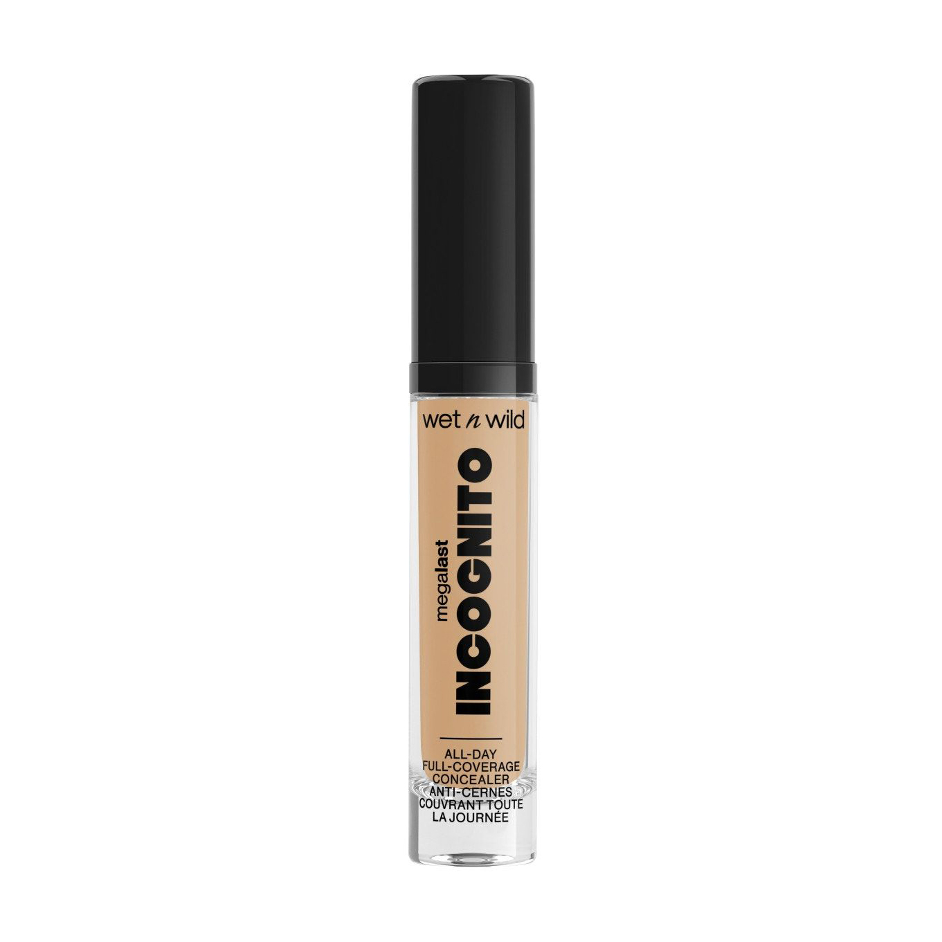 

Уцінка! Консилер для обличчя Wet n Wild Megalast Incognito All-Day Full Coverage Concealer, Med Honey, 5.5 мл