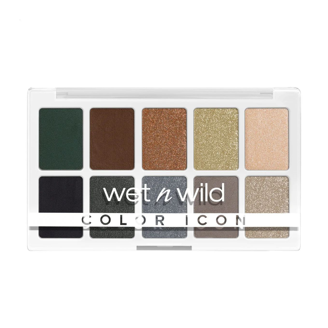 

Уцінка! Палетка тіней для повік Wet N Wild Color Icon 10-Pan Eyeshadow Palette, Lights Off, 12 г